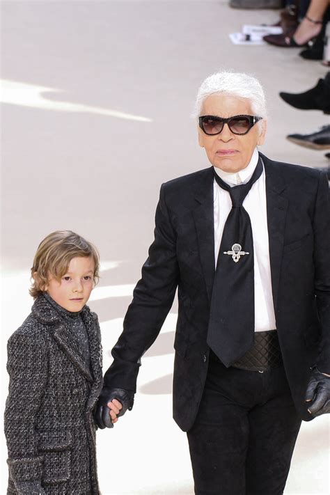 karl lagerfeld's son brad.